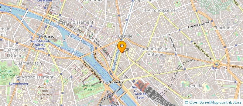 localisation de l'entreprise LA COMPAGNIE DU BON GOUT  PARIS