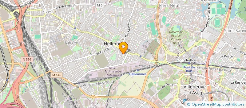 localisation de l'entreprise LA COMPAGNIE DU BOULEAU IDEAL  LILLE