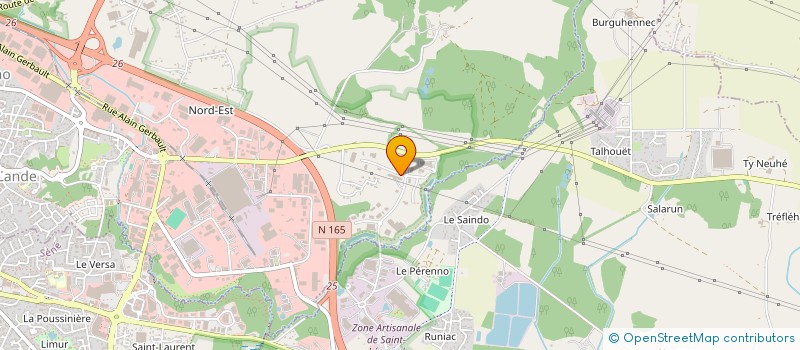 localisation de l'entreprise LA COMPAGNIE DU CACAO à VANNES
