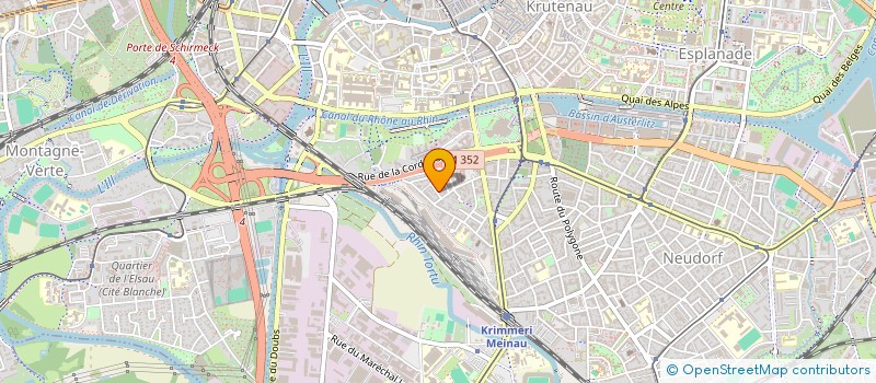 localisation de l'entreprise LA COMPAGNIE DU COIN QUI TOURNE à STRASBOURG