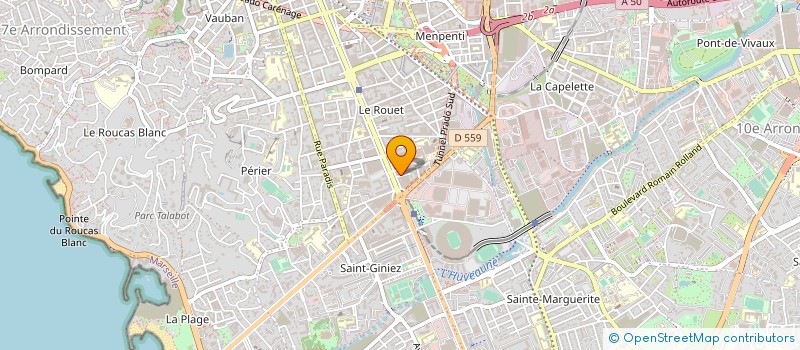 localisation de l'entreprise LA COMPAGNIE DU COMMERCE à MARSEILLE