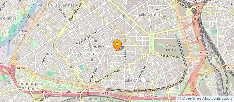 localisation de l'entreprise LA COMPAGNIE DU CREAC'H à LILLE