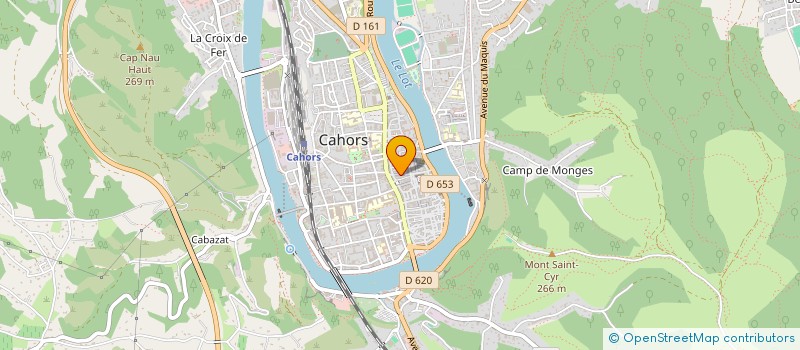 localisation de l'entreprise LA COMPAGNIE DU CUIR à CAHORS