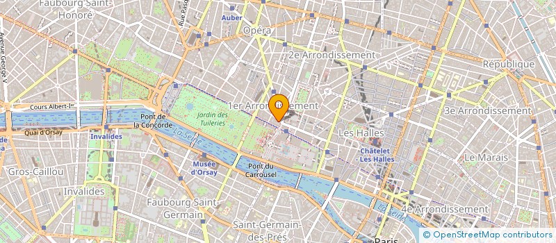 localisation de l'entreprise LA COMPAGNIE DU DESERT  PARIS