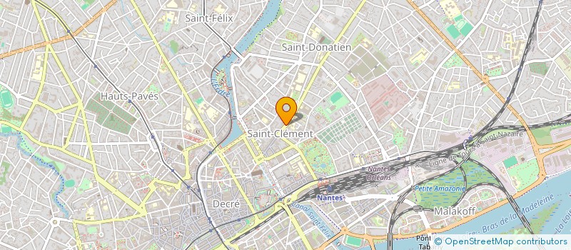 localisation de l'entreprise LA COMPAGNIE DU DESERTEUR  NANTES