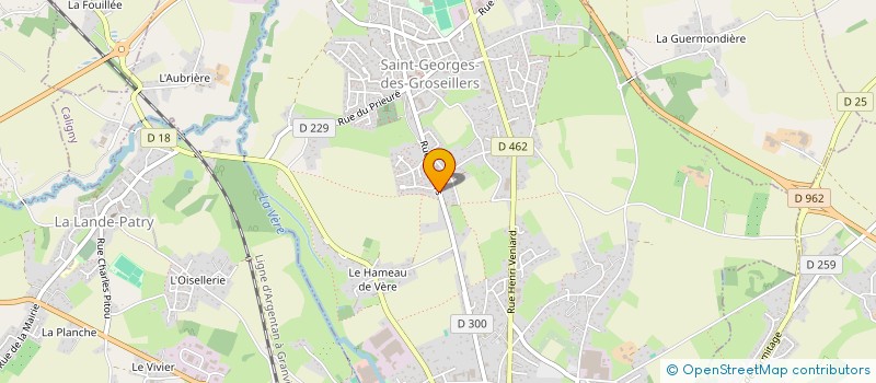 localisation de l'entreprise LA COMPAGNIE DU DRAGON D'AZUR à SAINT-GEORGES-DES-GROSEILLERS