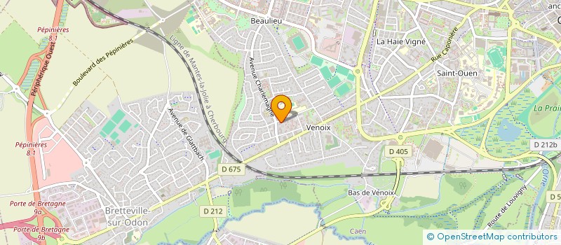 localisation de l'entreprise LA COMPAGNIE DU FRACAS à CAEN
