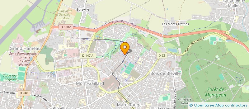 localisation de l'entreprise LA COMPAGNIE DU GESTE  LE HAVRE