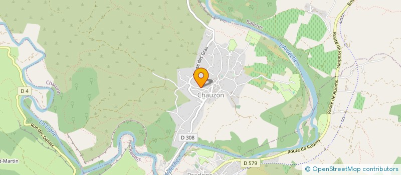 localisation de l'entreprise LA COMPAGNIE DU GLOBE à LABEAUME