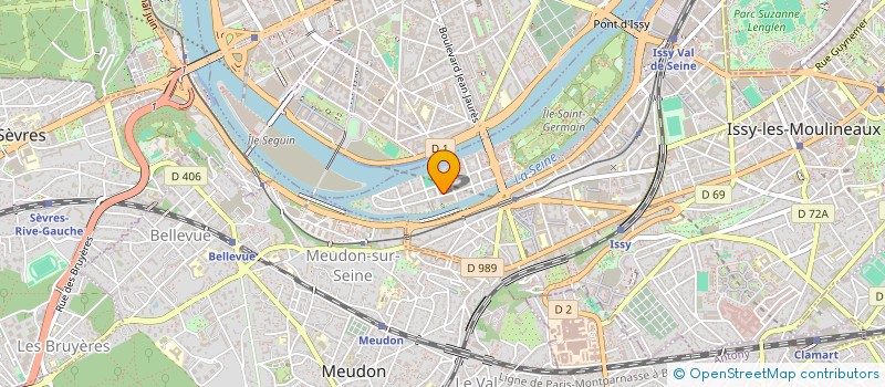 localisation de l'entreprise LA COMPAGNIE DU GNOU à ISSY-LES-MOULINEAUX