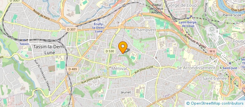 localisation de l'entreprise LA COMPAGNIE DU GRAND MARS à LYON