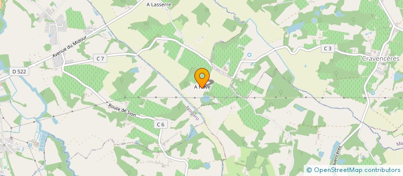 localisation de l'entreprise LA COMPAGNIE DU HAVE  SAINTE CHRISTIE D'ARMAGNAC