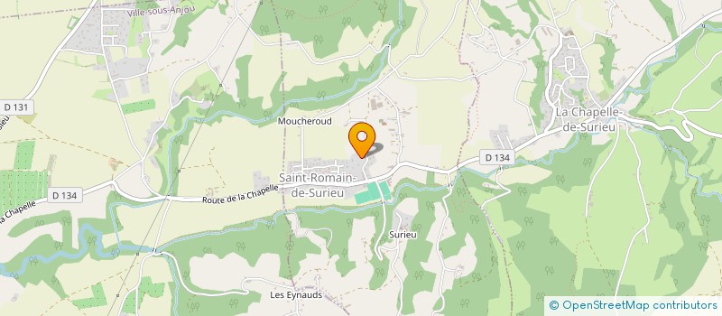 localisation de l'entreprise LA COMPAGNIE DU KING  SAINT-ROMAIN-DE-SURIEU