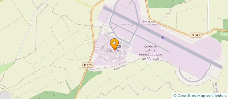 localisation de l'entreprise LA COMPAGNIE DU KINKILIBA à MARVILLE