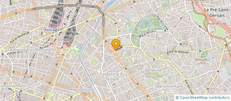 localisation de l'entreprise LA COMPAGNIE DU LOUP AUX DENTS DE VERRE  PARIS