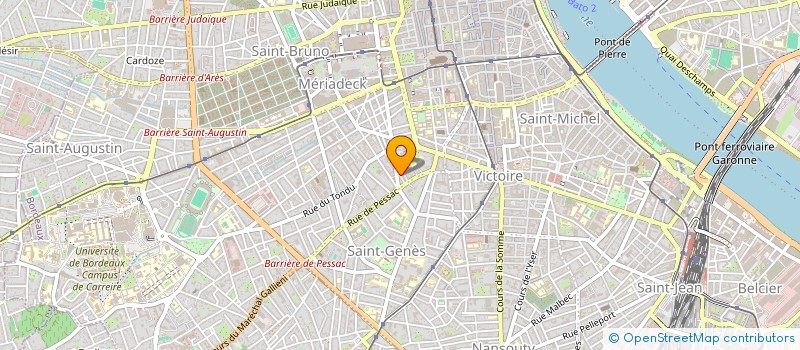 localisation de l'entreprise LA COMPAGNIE DU M  BORDEAUX