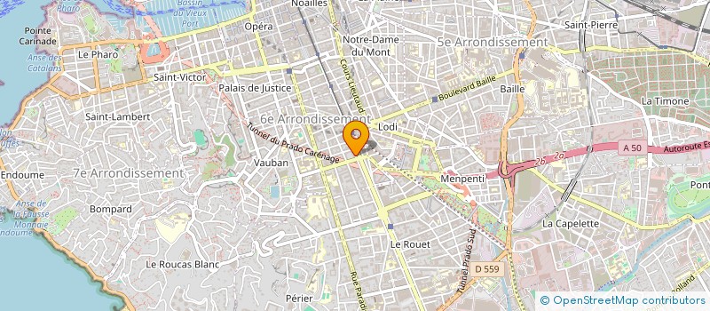 localisation de l'entreprise LA COMPAGNIE DU MACESAN à MARSEILLE