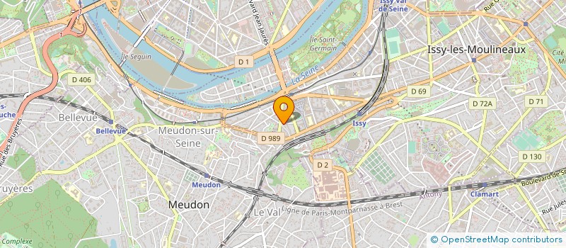 localisation de l'entreprise LA COMPAGNIE DU MASQUE à ISSY-LES-MOULINEAUX