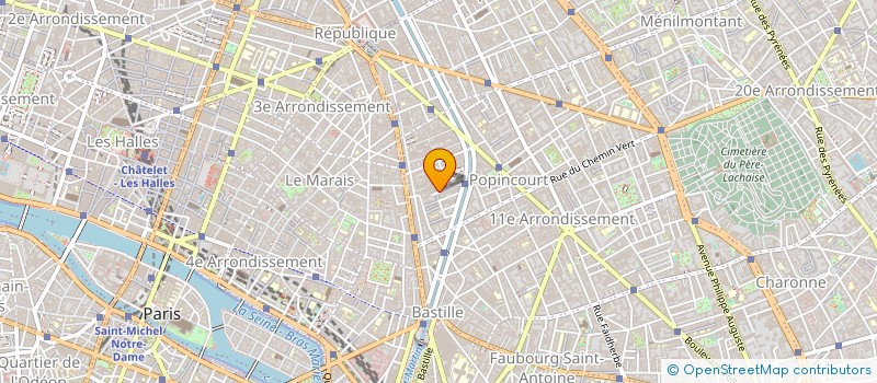 localisation de l'entreprise LA COMPAGNIE DU MIEUX BOIRE  PARIS