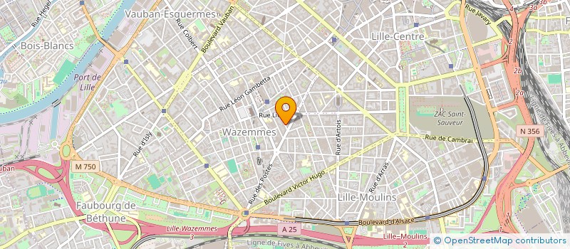 localisation de l'entreprise LA COMPAGNIE DU MOMENT à LILLE