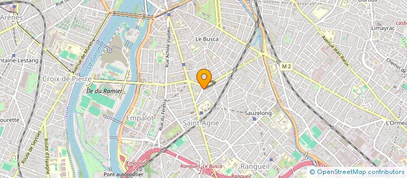 localisation de l'entreprise LA COMPAGNIE DU MOMENT  TOULOUSE