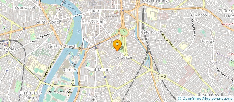 localisation de l'entreprise LA COMPAGNIE DU MONTE GLISSE  TOULOUSE