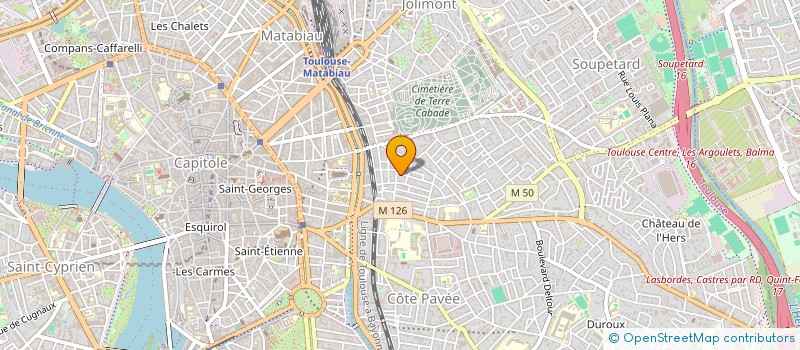localisation de l'entreprise LA COMPAGNIE DU PETIT MATIN à TOULOUSE