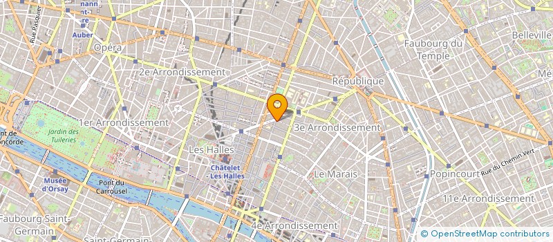 localisation de l'entreprise LA COMPAGNIE DU PETIT NUAGE BLANC  PARIS