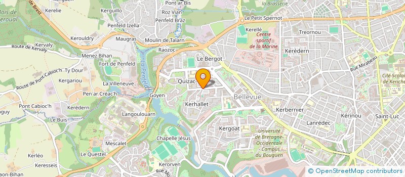 localisation de l'entreprise LA COMPAGNIE DU PETIT TOM à BREST
