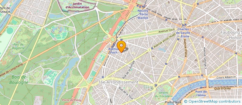 localisation de l'entreprise LA COMPAGNIE DU PLATEAU  PARIS