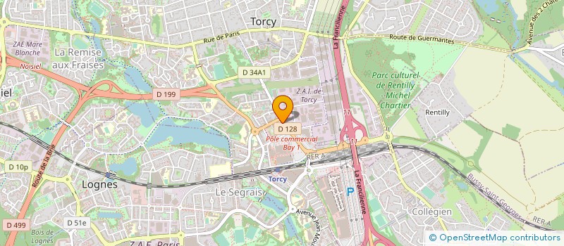 localisation de l'entreprise LA COMPAGNIE DU PLESSIS  TORCY