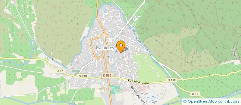 localisation de l'entreprise LA COMPAGNIE DU RUBIS  EYGUIERES