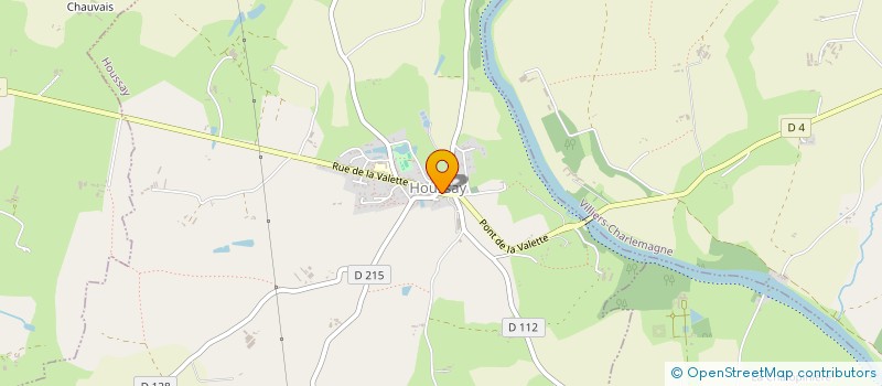 localisation de l'entreprise LA COMPAGNIE DU SAGITTAIRE  HOUSSAY