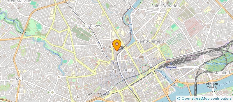 localisation de l'entreprise LA COMPAGNIE DU SAUTE RUISSEAU  NANTES