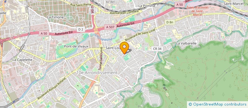 localisation de l'entreprise LA COMPAGNIE DU SCHPOUNTZ à MARSEILLE