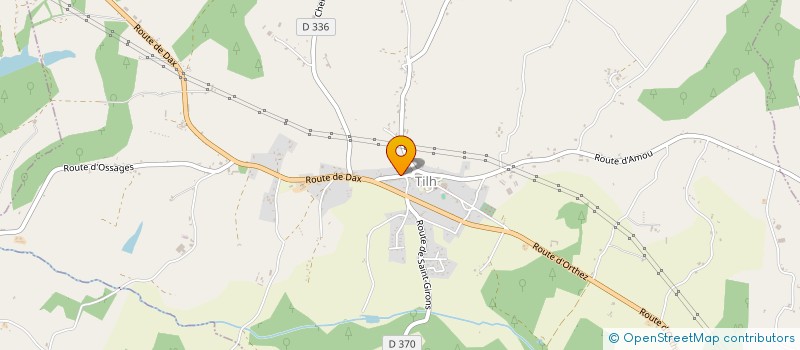 localisation de l'entreprise LA COMPAGNIE DU SILLAGE  TILH