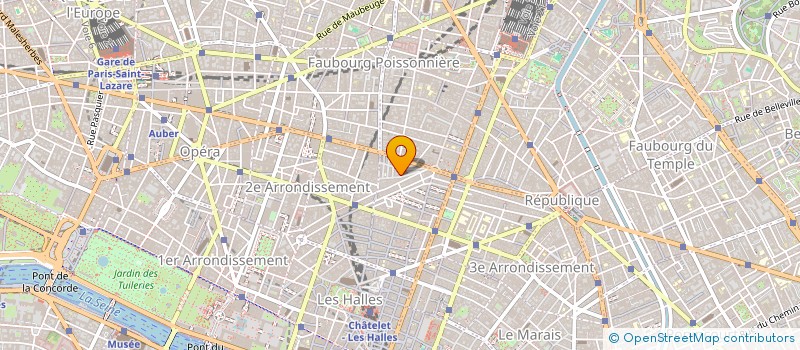 localisation de l'entreprise LA COMPAGNIE DU SILVER DEE à PARIS 2