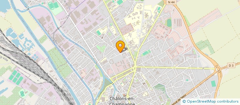 localisation de l'entreprise LA COMPAGNIE DU SOI - DISANT  CHALONS EN CHAMPAGNE