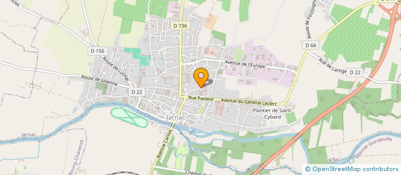 localisation de l'entreprise LA COMPAGNIE DU SOLEVE à JARNAC