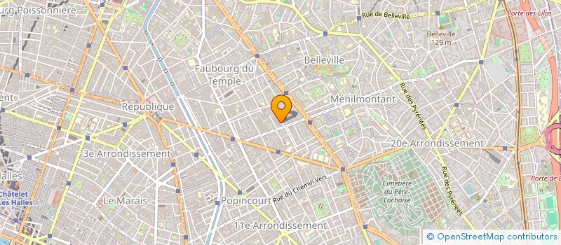 localisation de l'entreprise LA COMPAGNIE DU SON  PARIS