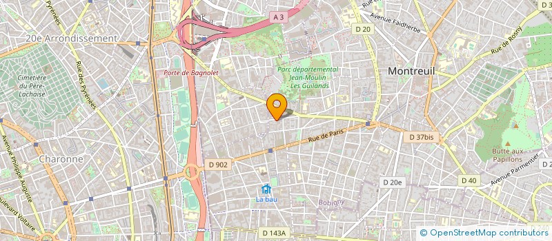 localisation de l'entreprise LA COMPAGNIE DU SOUFFLE à GRENOBLE