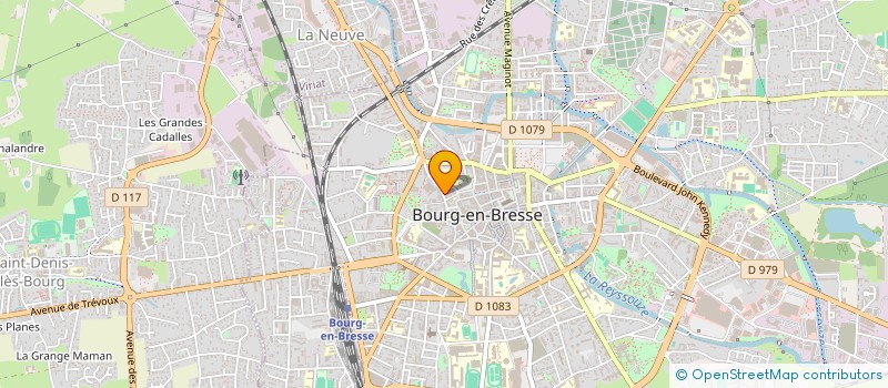 localisation de l'entreprise LA COMPAGNIE DU SOUFFLET D'OR à BOURG-EN-BRESSE