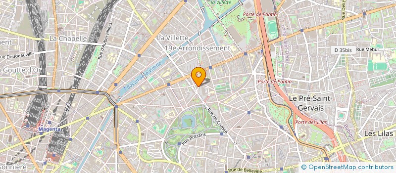 localisation de l'entreprise LA COMPAGNIE DU TELEPHONE  PARIS