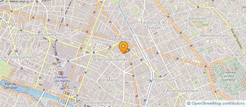 localisation de l'entreprise LA COMPAGNIE DU TEMPS RETROUVE  PARIS