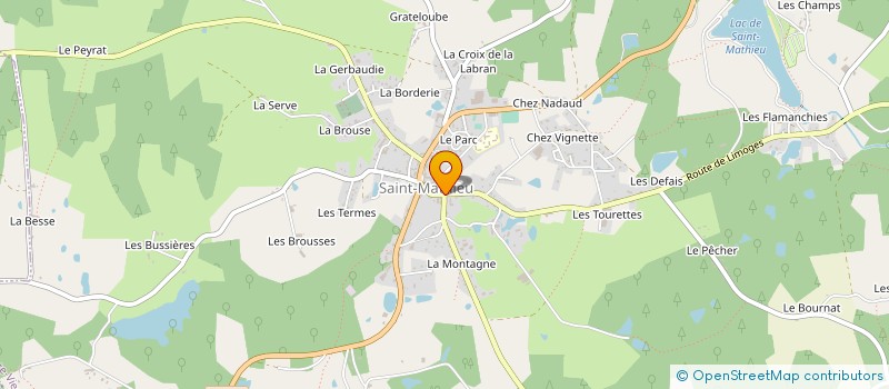 localisation de l'entreprise LA COMPAGNIE DU TERROIR SARL à SAINT-MATHIEU