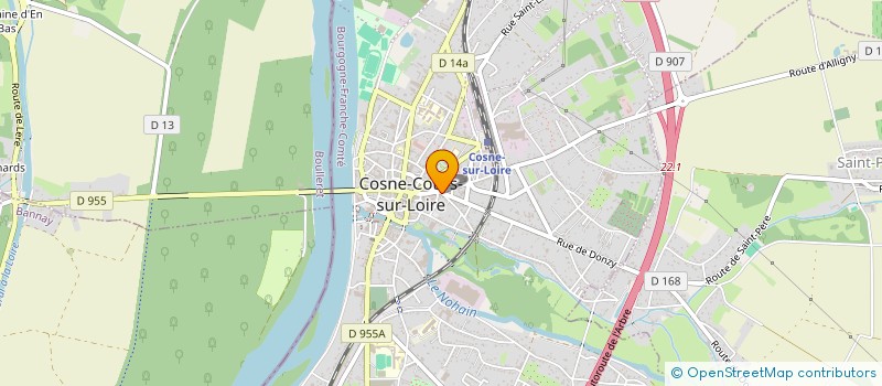 localisation de l'entreprise LA COMPAGNIE DU TOIT à COSNE-COURS-SUR-LOIRE