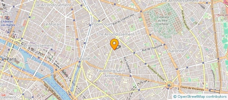 localisation de l'entreprise LA COMPAGNIE DU TONNERRE  PARIS