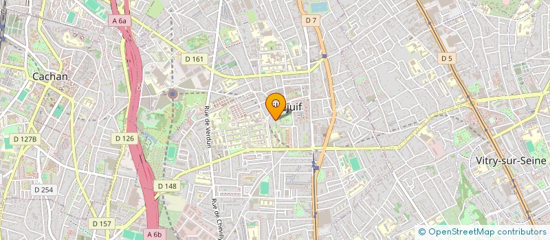 localisation de l'entreprise LA COMPAGNIE DU VILGO THEATRE à VILLEJUIF