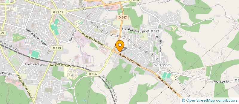 localisation de l'entreprise LA COMPAGNIE DU YUCCA  NARROSSE