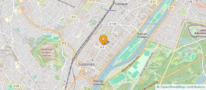 localisation de l'entreprise LA COMPAGNIE DUBAC à SURESNES
